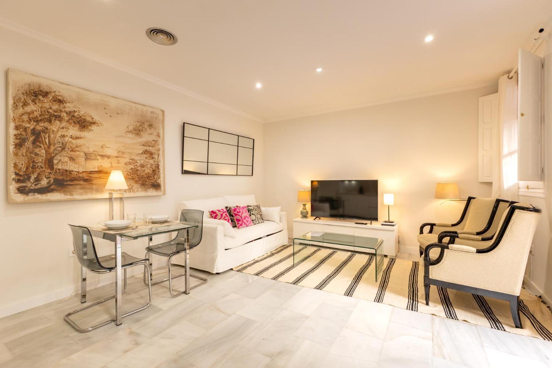 Ferienwohnung Tranquilo Apartamento En Zona Monumental Sevilla Exterior foto