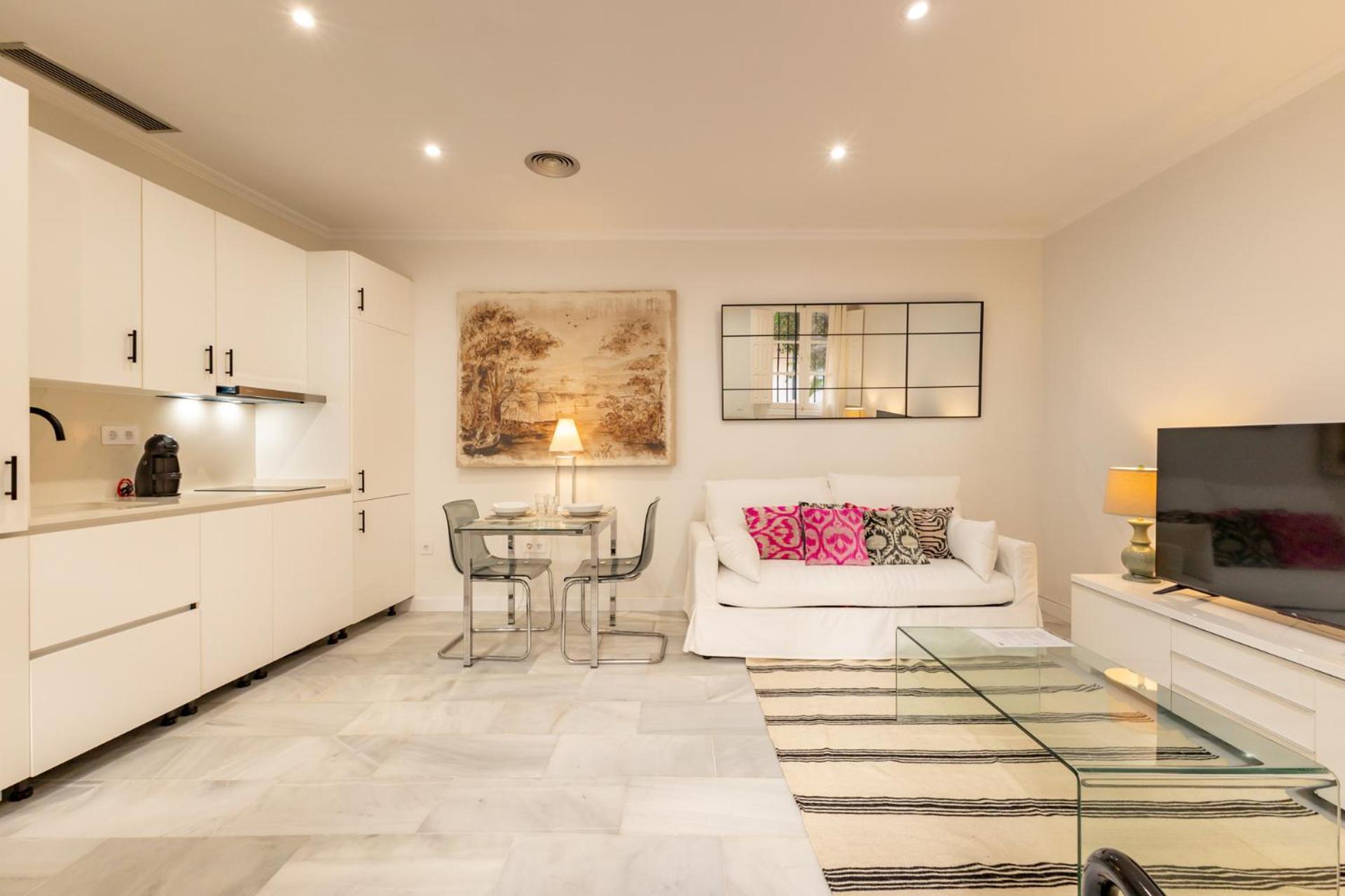 Ferienwohnung Tranquilo Apartamento En Zona Monumental Sevilla Exterior foto