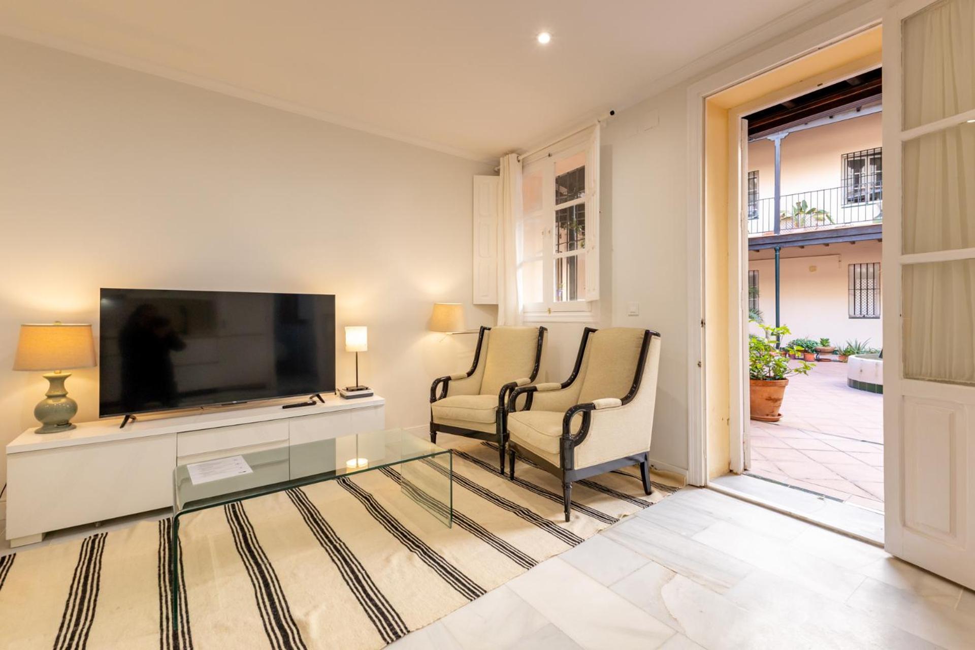 Ferienwohnung Tranquilo Apartamento En Zona Monumental Sevilla Exterior foto